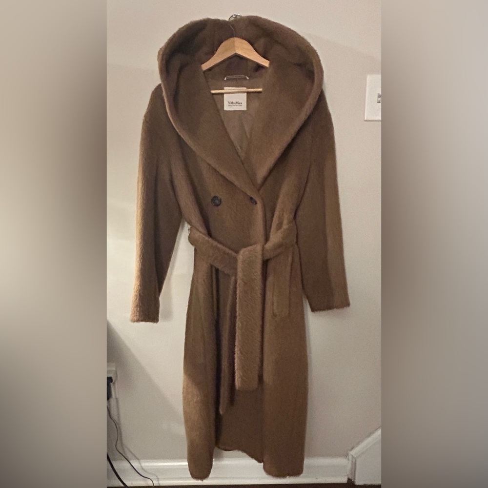 MAX MARA EGERIA AUTHENTIC COAT MADE IN ITALY Size 6 Fits 8/10 - Picture 11 of 11
